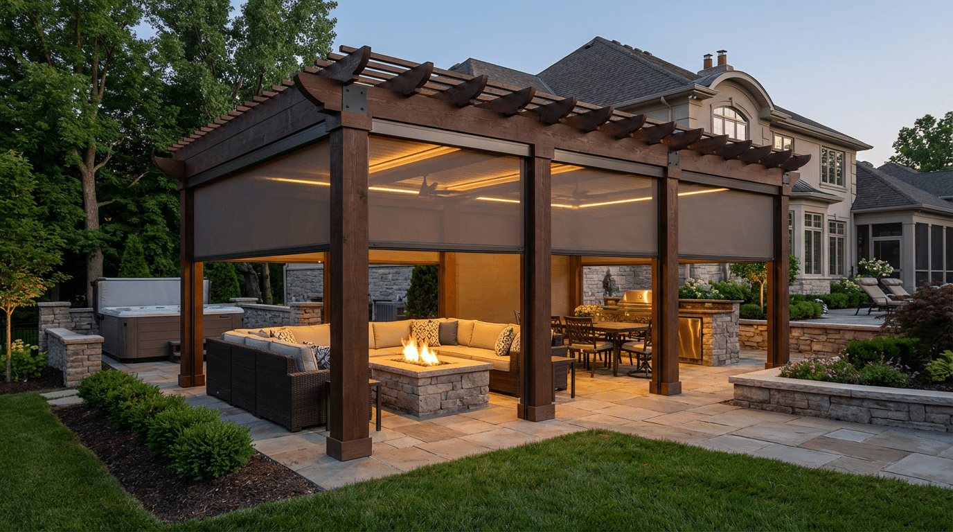 How Much Do Motorized Pergola Shades Cost in O’Fallon, MO?